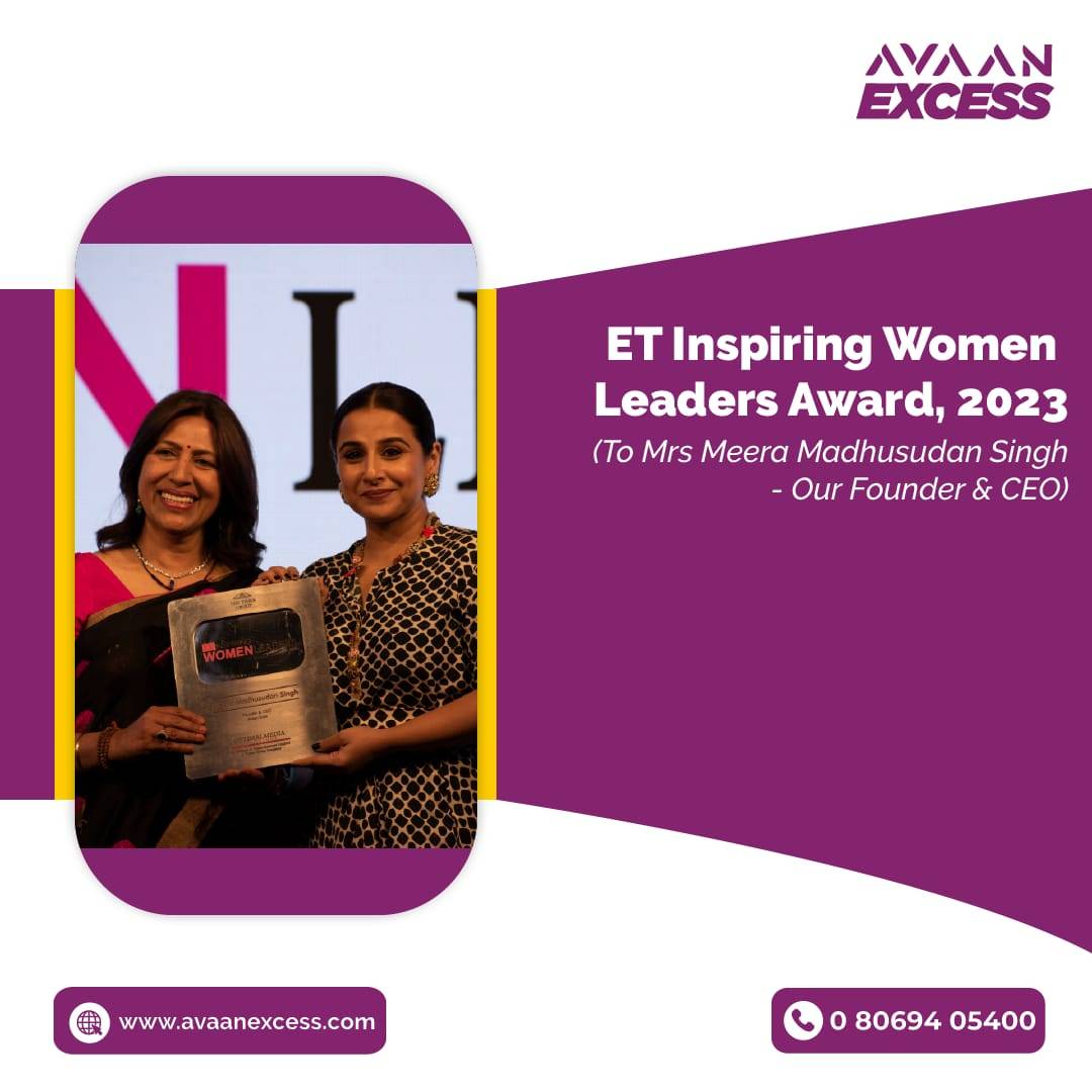 Women Leaders Award | Luggage Delivery | Avaan Excess